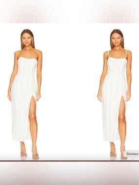 ELLIATT Whynter Maxi Dress in Ivory, Small
